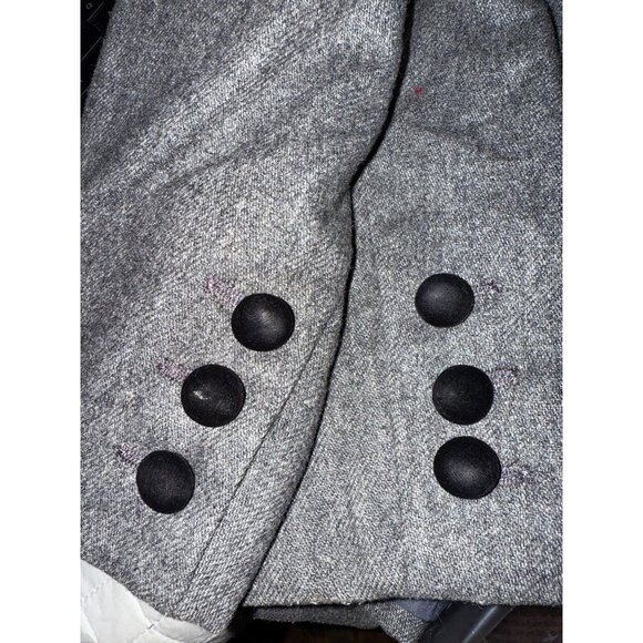 Donnybrook Womens Wool Blend Blazer Jacket Size 11/12 Gray - Picture 14 of 14